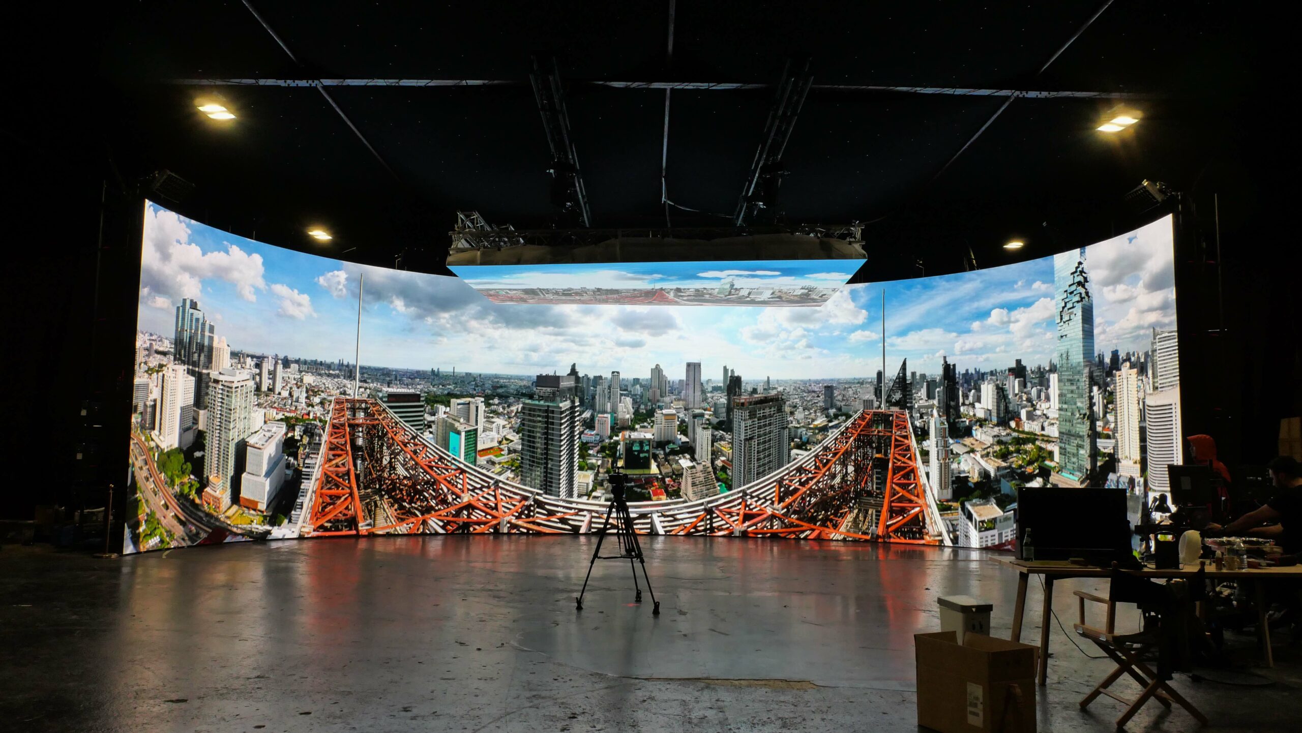 Interactive LED display – Street Communication project