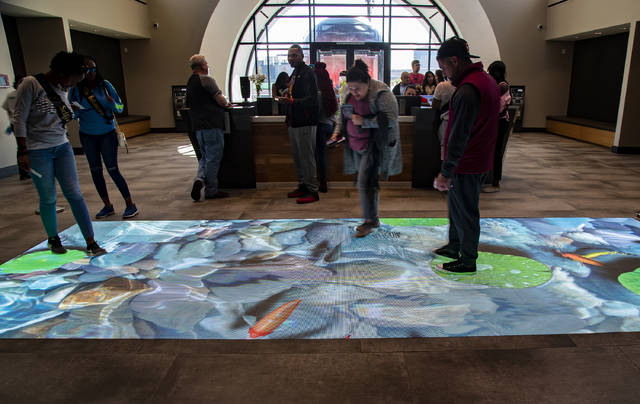 Nouveau sol LED interactif pour Planet 13