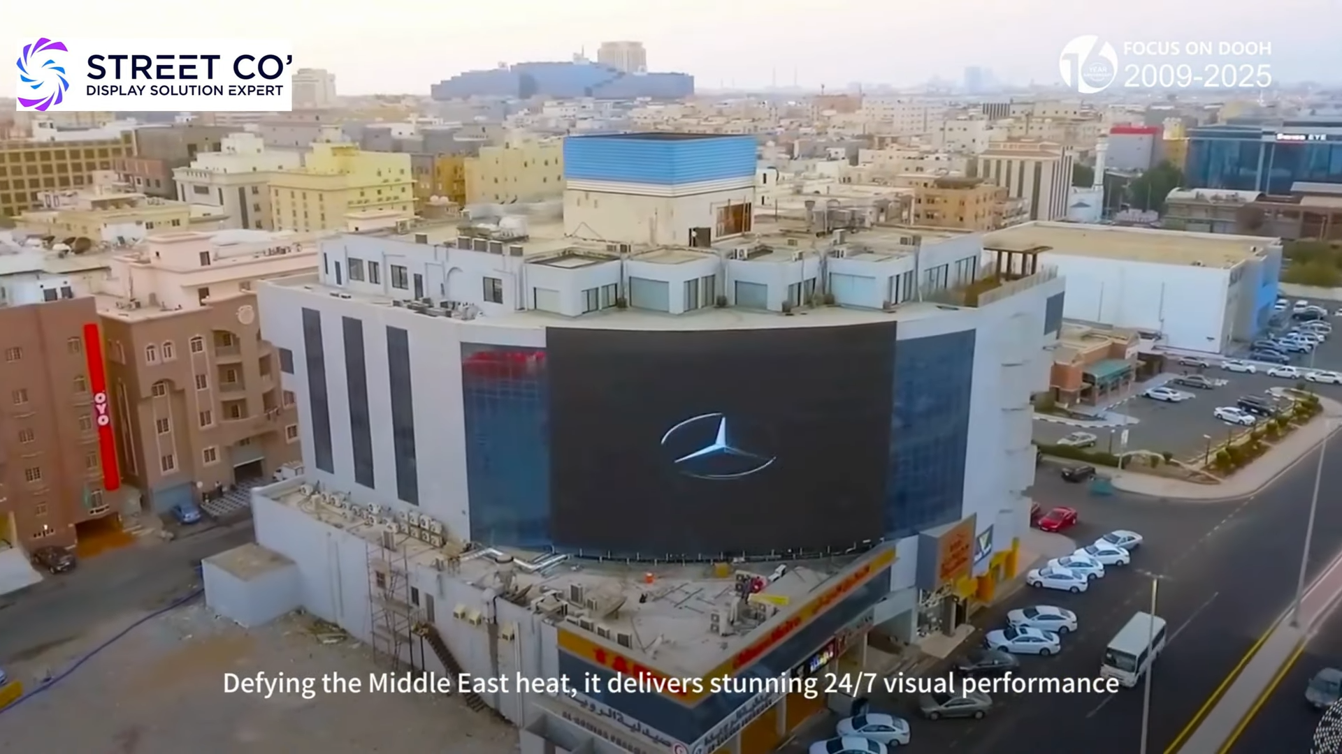 Mesh LED display screen
