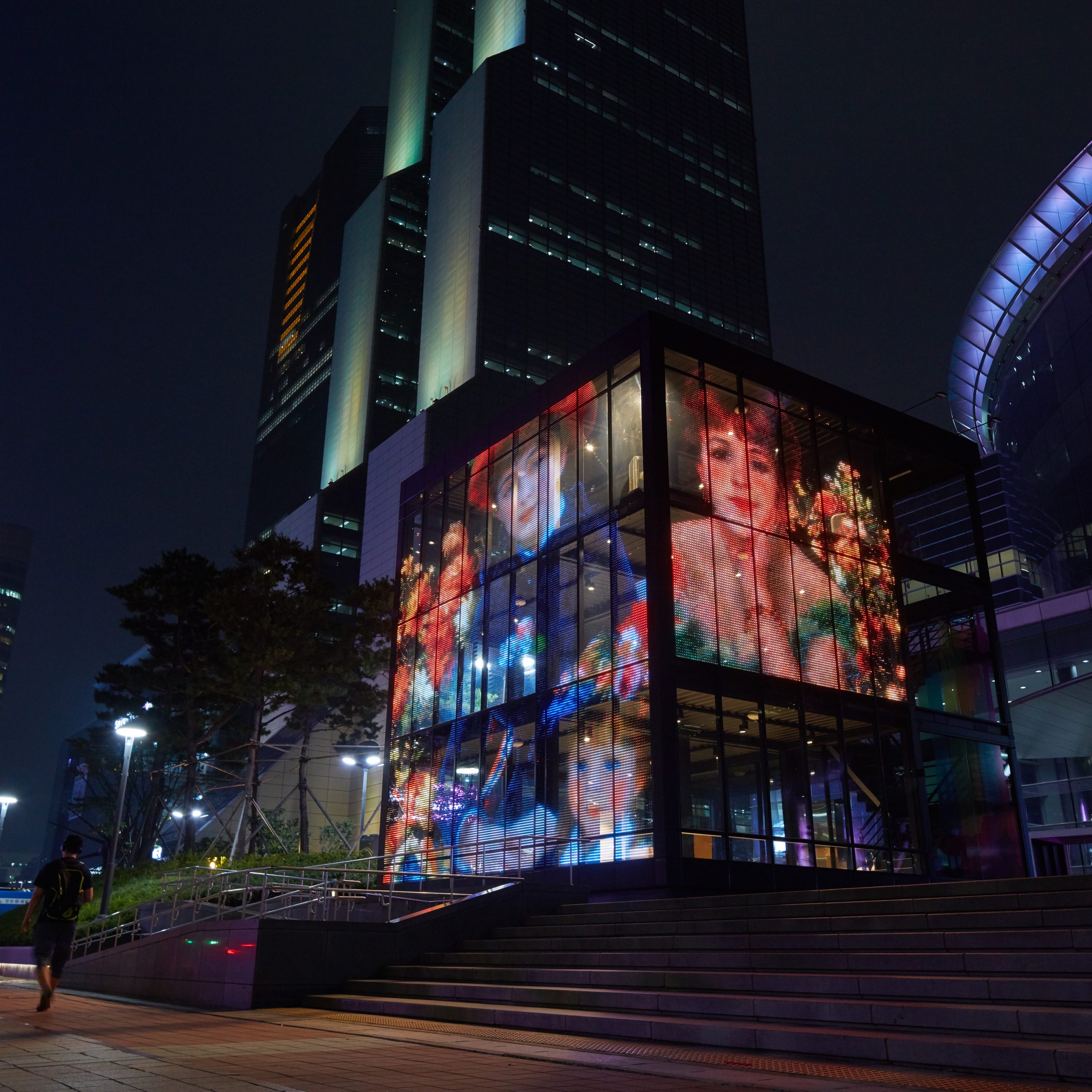 G-Glass transparent LED display by Street Communication
