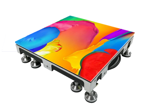 X Series LED floor display by Street Communication