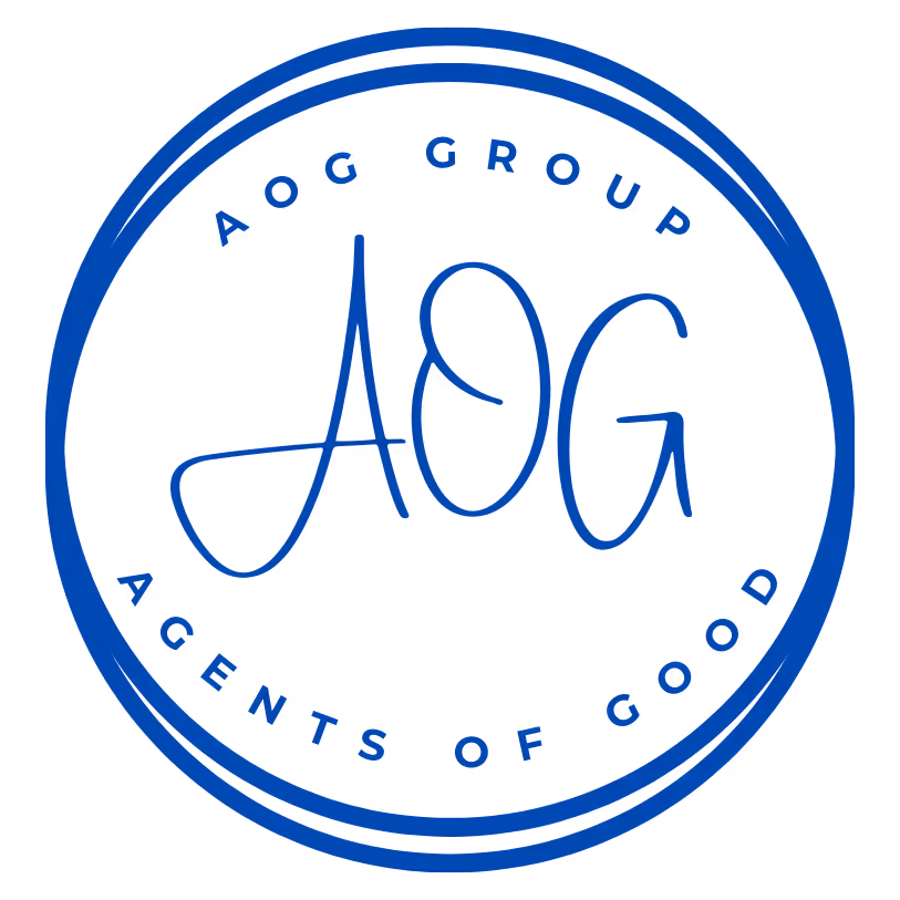 AOG Group Blue Logo.  AOG Group | Allstate