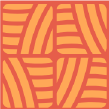 Cellullose Renaissance Logo - a pattern of dusty orange lines representing cells