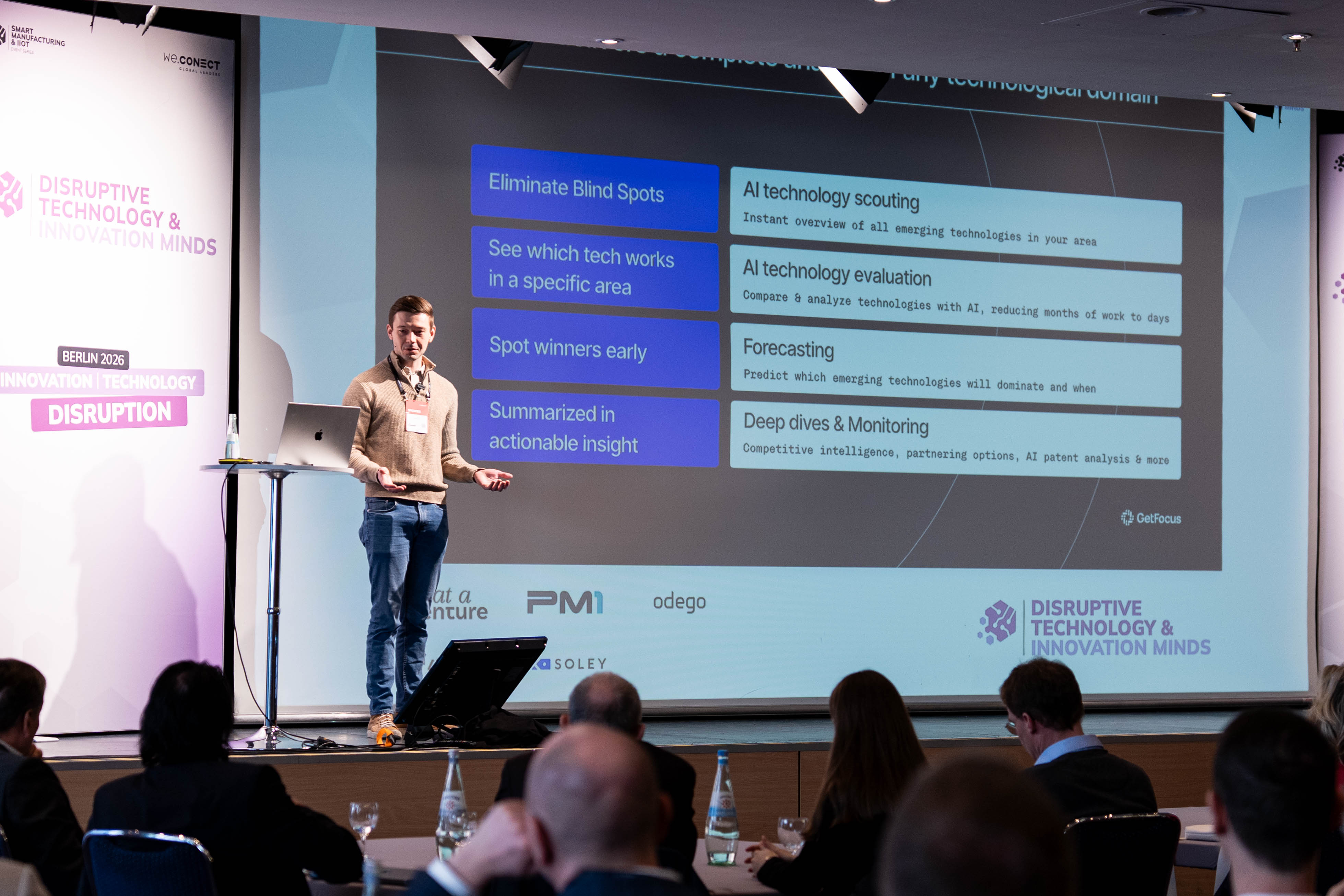 Jard van Ingen presenting at DTIM 2026 in Berlin