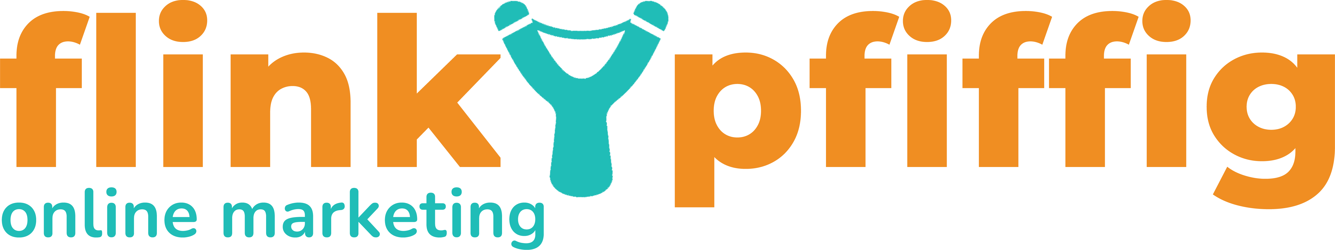 Das flink&pfiffig-Logo mit d Zwille in der Mitte