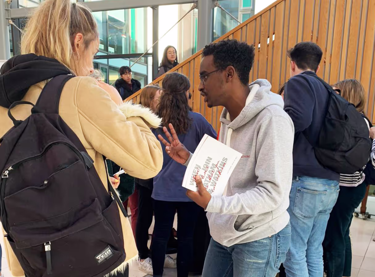 They allow you to harness the power of peer2peer influencing on campus