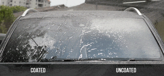 A porsche getting an exterior detail