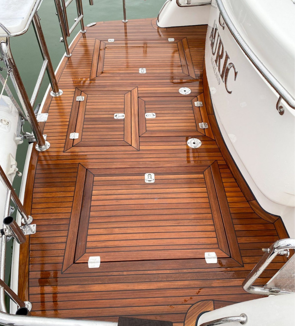 A porsche getting an exterior detail