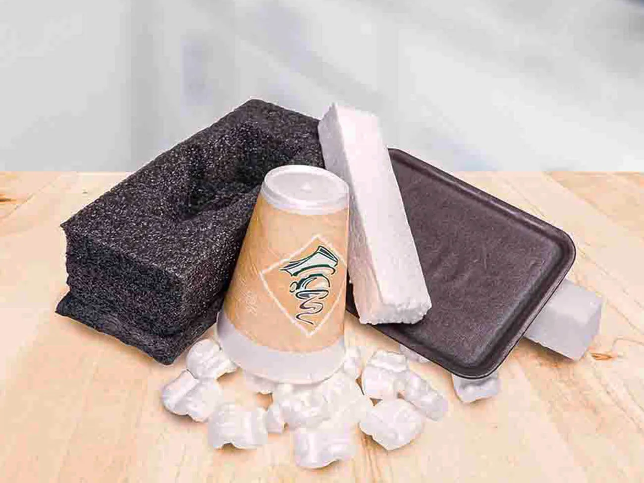 Styrofoam waste collection for TerraCycle recycling programs