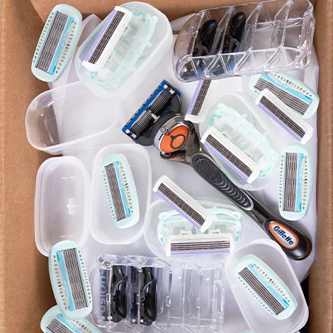 Razor recycling program showcasing TerraCycle's waste diversion solutions