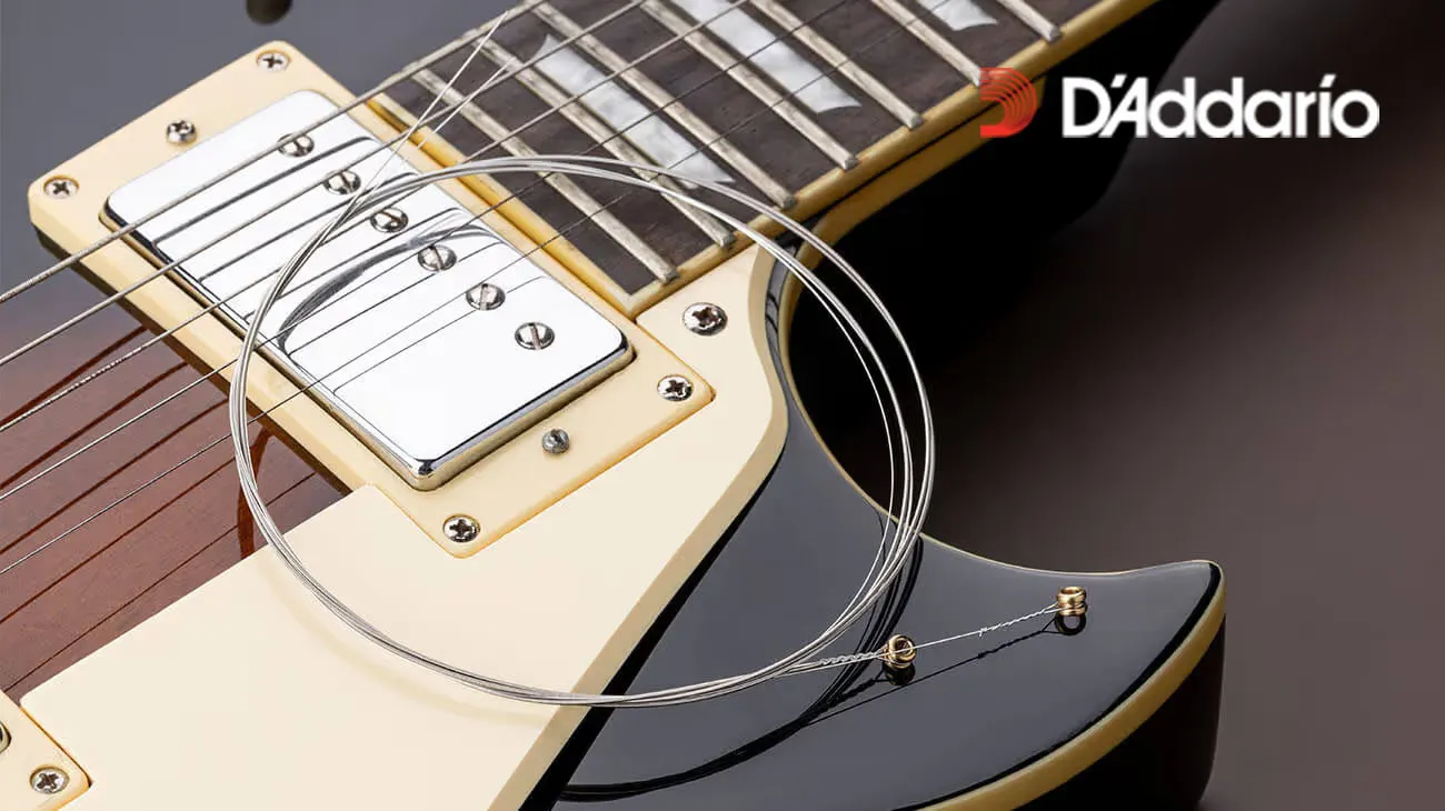 D'Addario guitar strings and other musical instrument accessories, which are recyclable through a dedicated program.