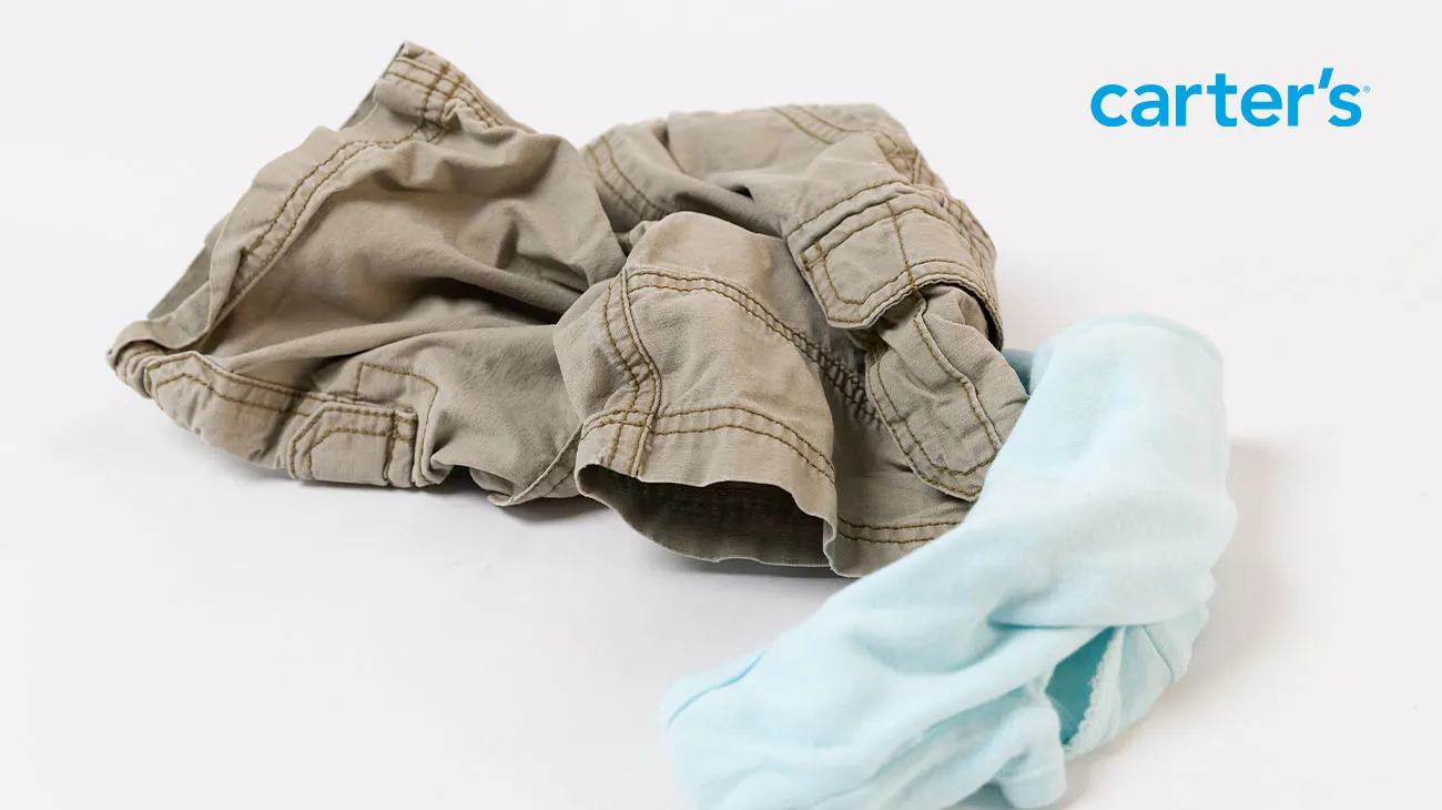 Carter's children's clothing, which can be recycled through TerraCycle's textile recycling programs.