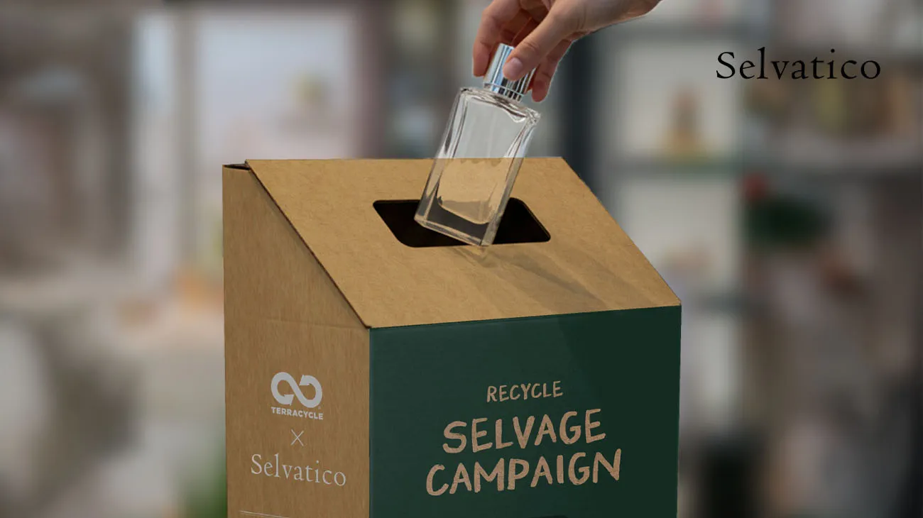Selvatico cleaning products in recyclable packaging, a partner in TerraCycle's efforts to reduce waste.