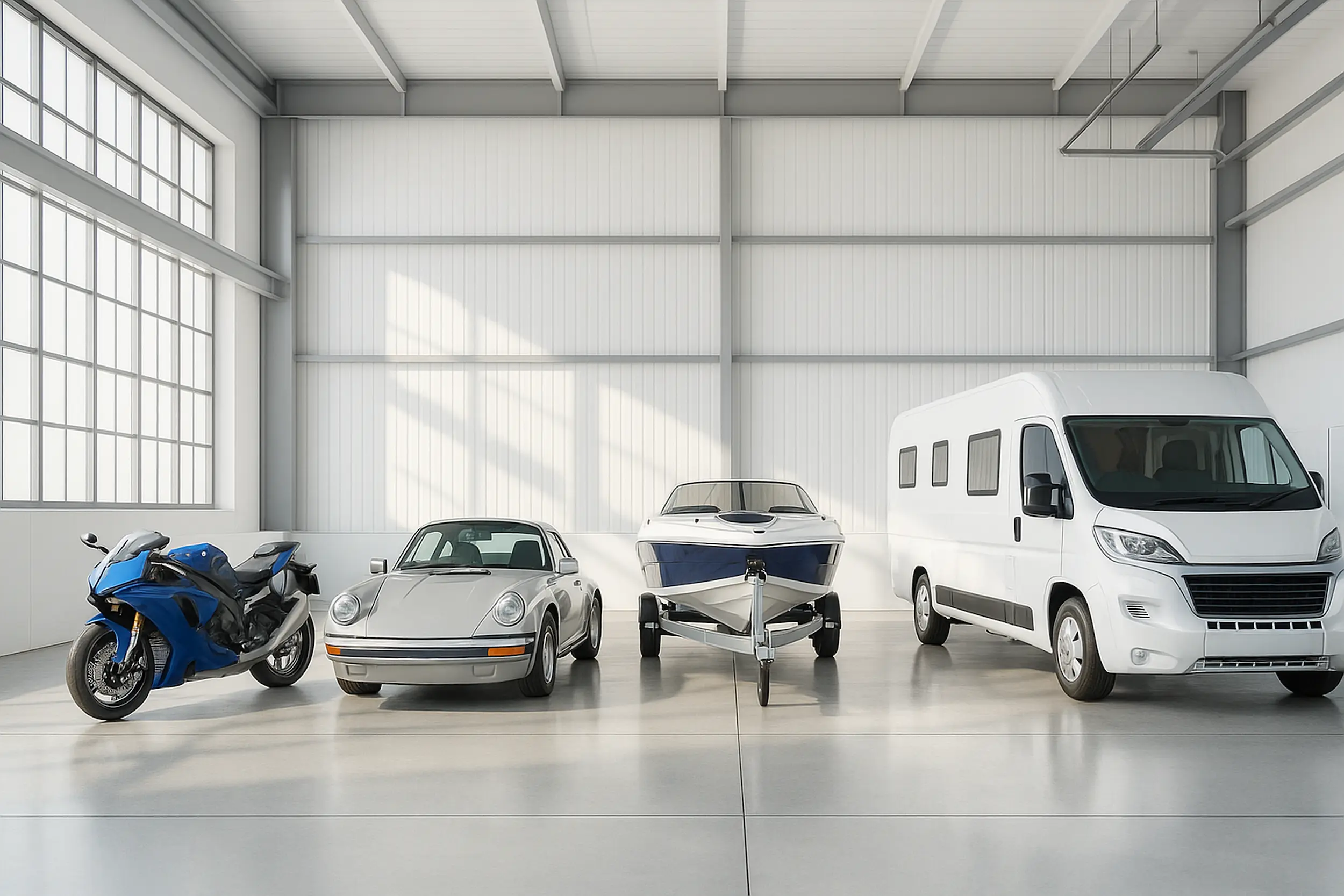 Garage12 Stellplatzhalle in Eisenach – sichere Unterstellmöglichkeit für Wohnmobile, Autos und Anhänger