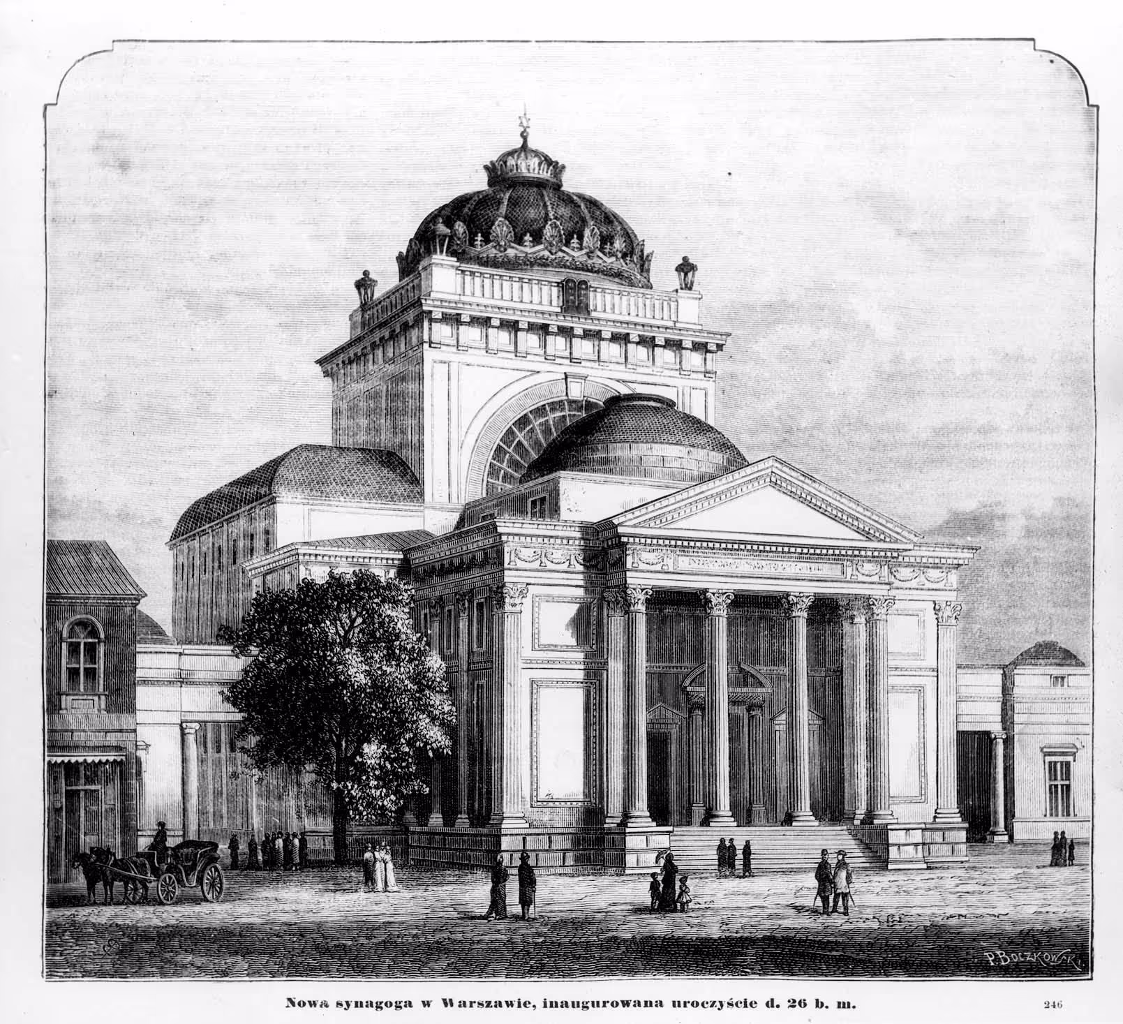 The Great Synagogue on Tłomackie Street
