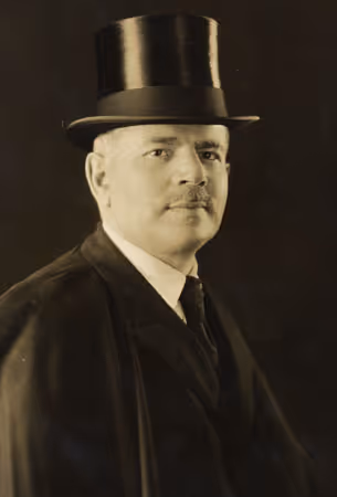 Zanvil Kwartin (1874–1953), in a 1943 photograph.