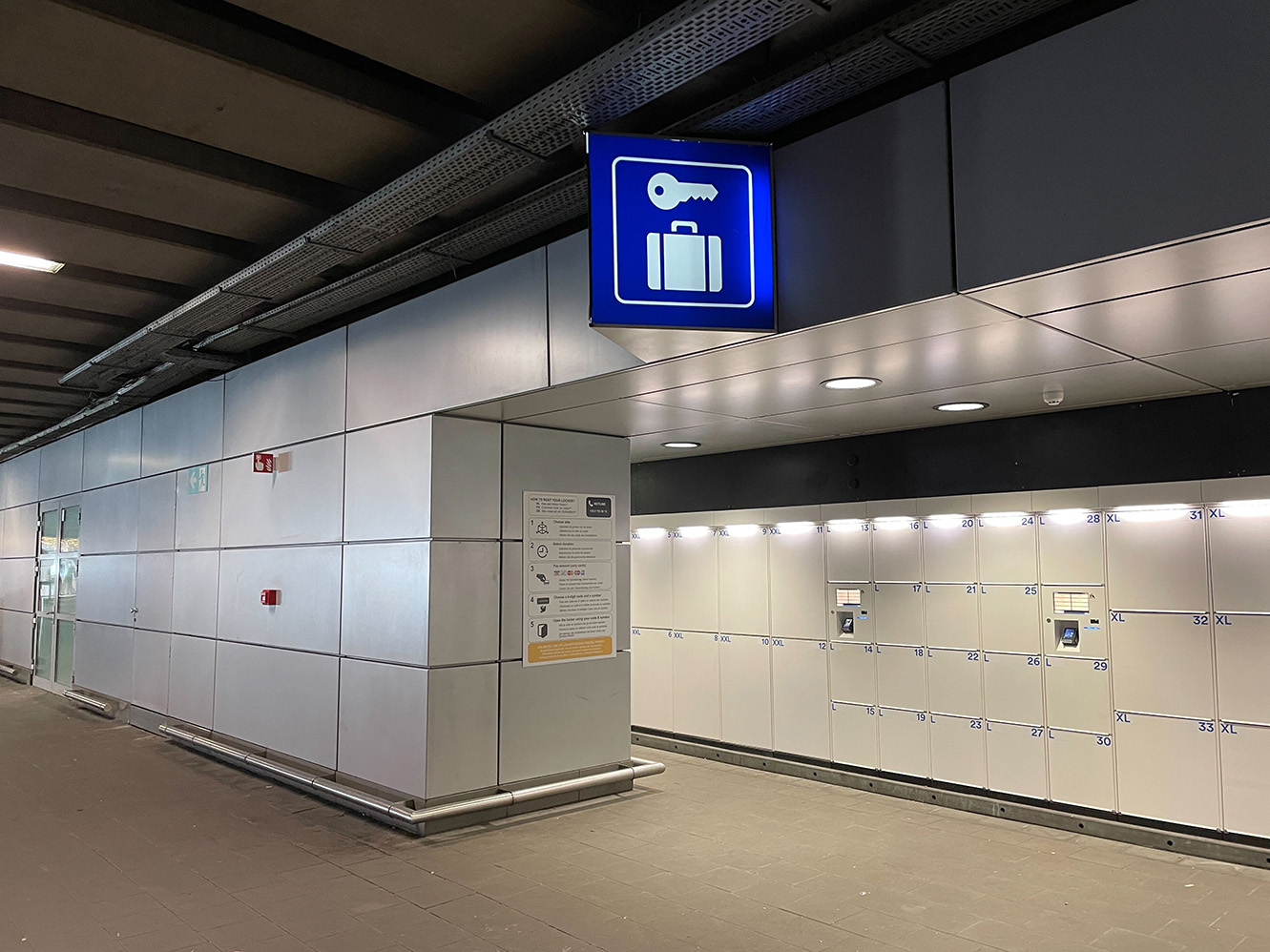 Advanced technology in smart lockers