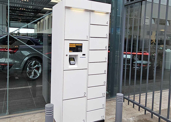 Mobile Locker teams up with garage for key exchange after opening hours