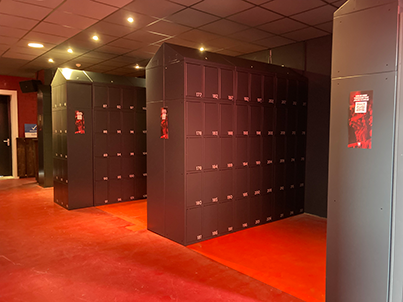 Lockers at FC Twente