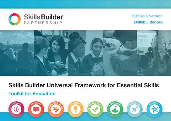 A screenshot of the Skills Builder Framework - in English