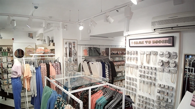 A photo of inside an Oliver Bonas store