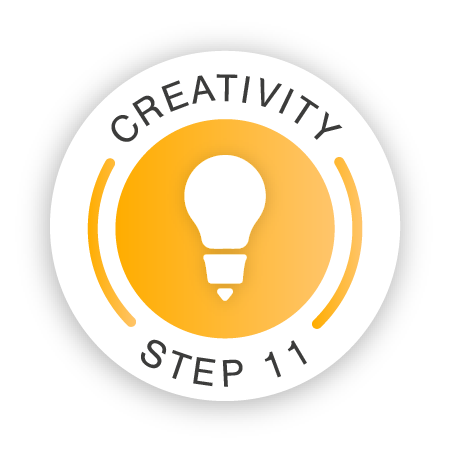 The Creativity Skills Icon - Creativity Step 11