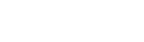 Sint maria Halle logo wit