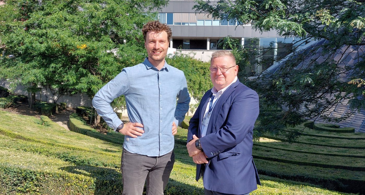 Mathieu Dierick (Value4Health) and Frank Staelens (OLV Ziekenhuis Aalst)