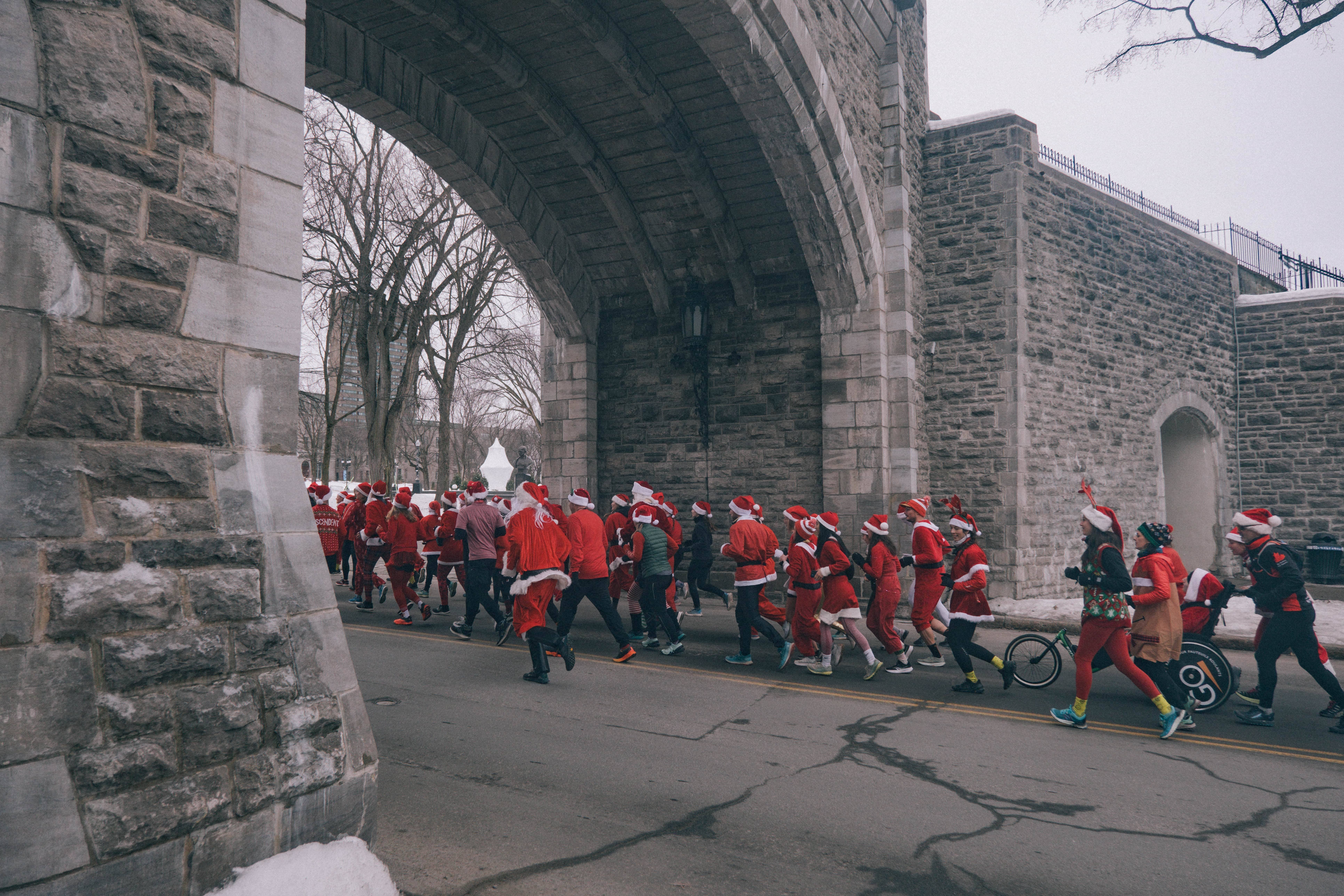 La Course des Pères Noël SIMONS