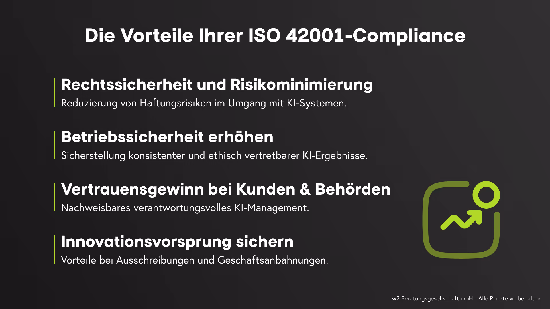 Die Vorteile Ihrer ISO 42001 Compliance