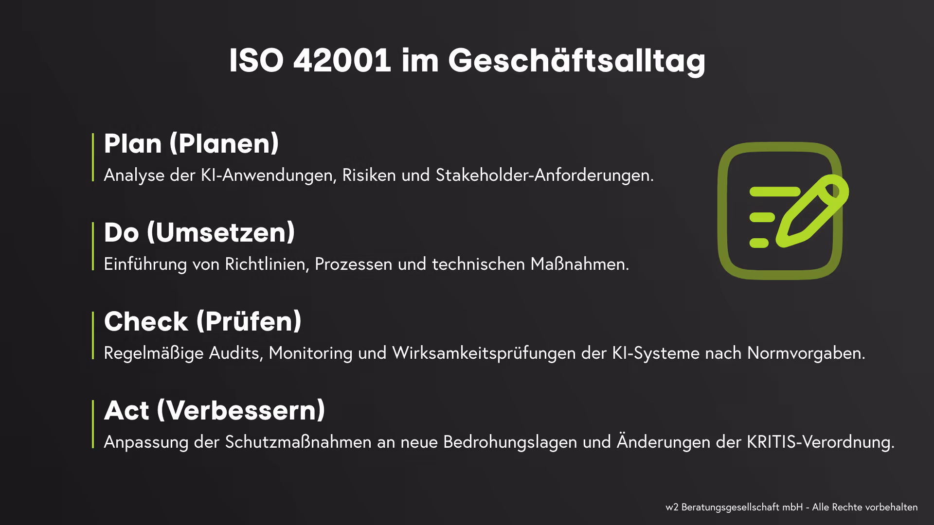 ISO 42001 im Geschäftsalltag