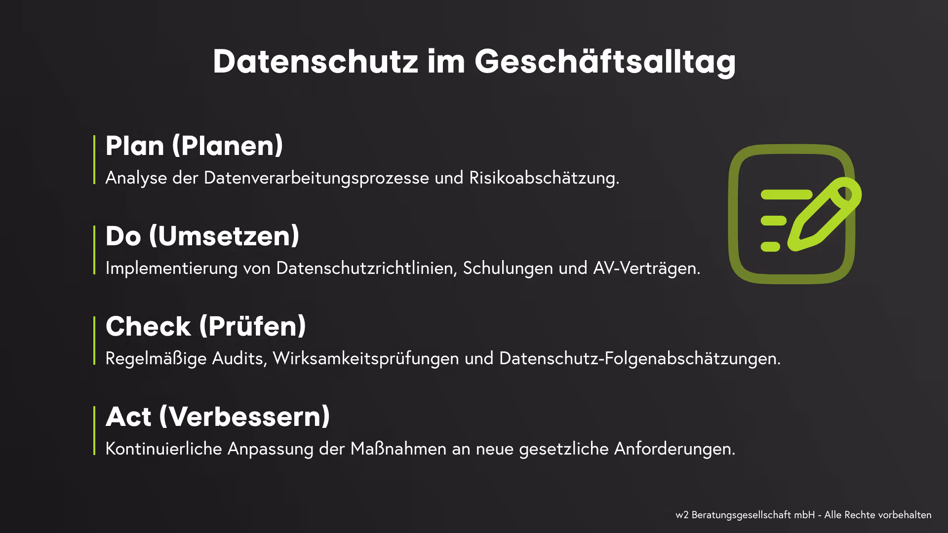 Datenschutz im Geschäftsalltag