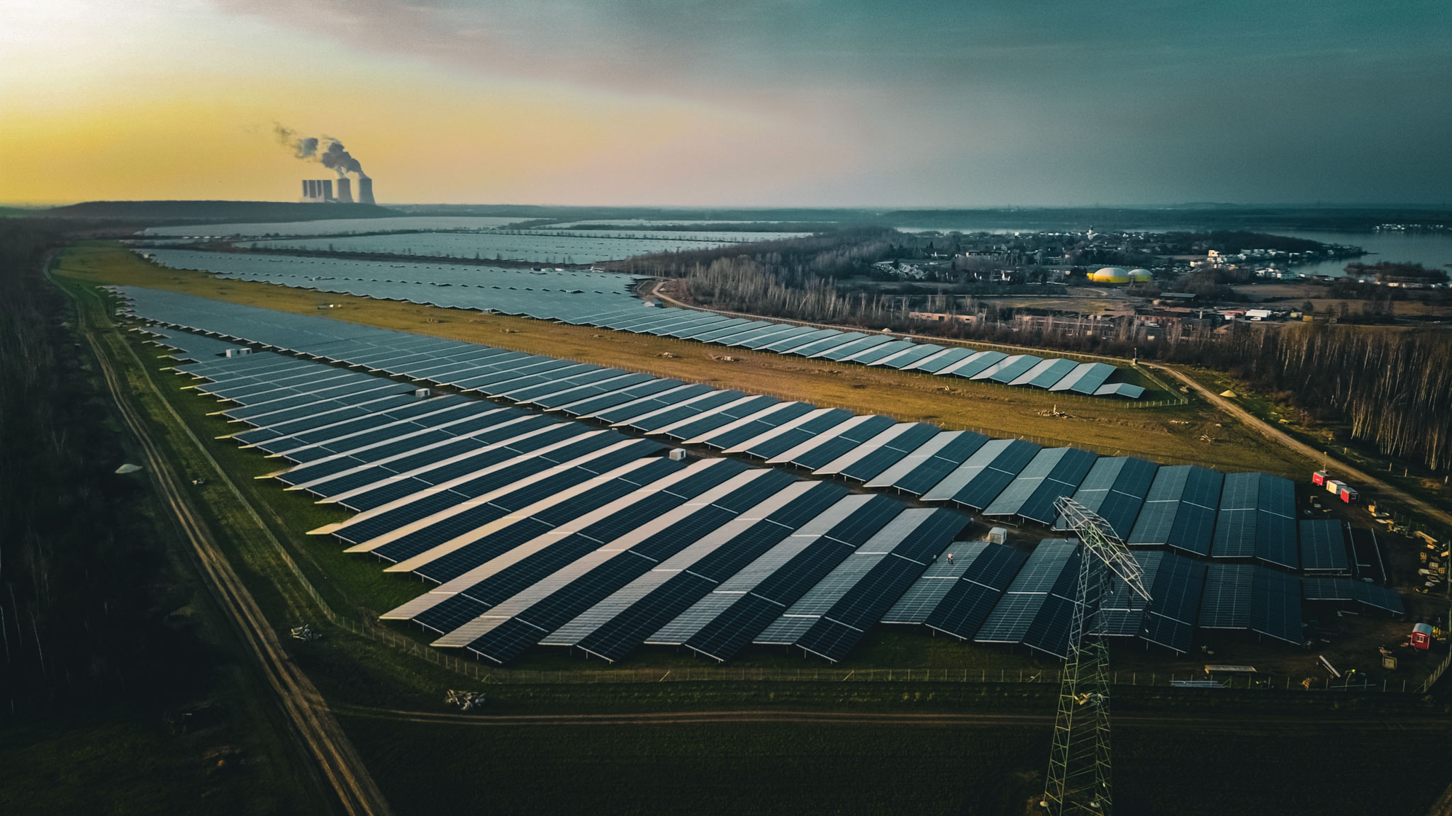 image of completed solar project