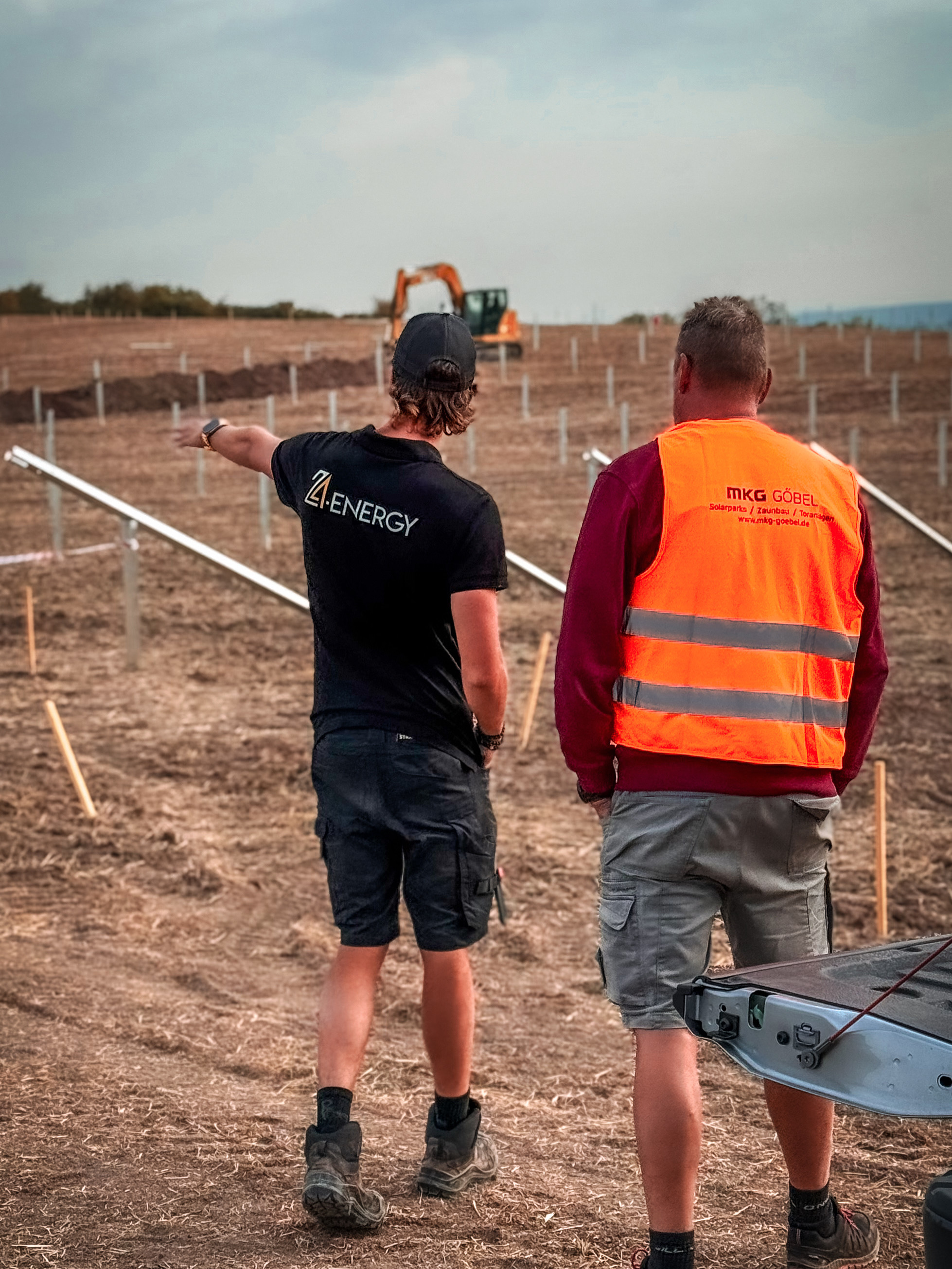 image of solar panel installation in progress