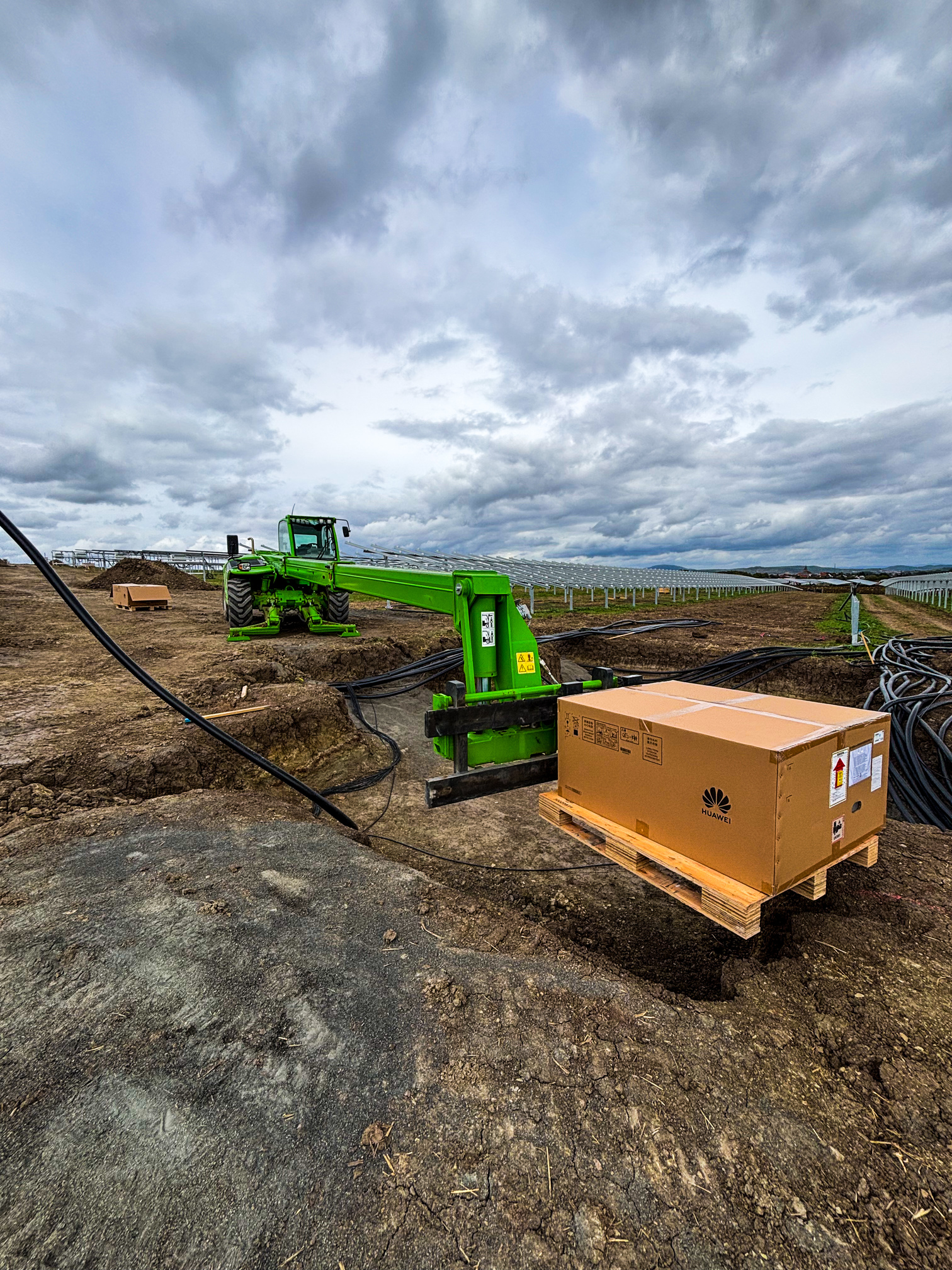 image of solar panels on rooftops
