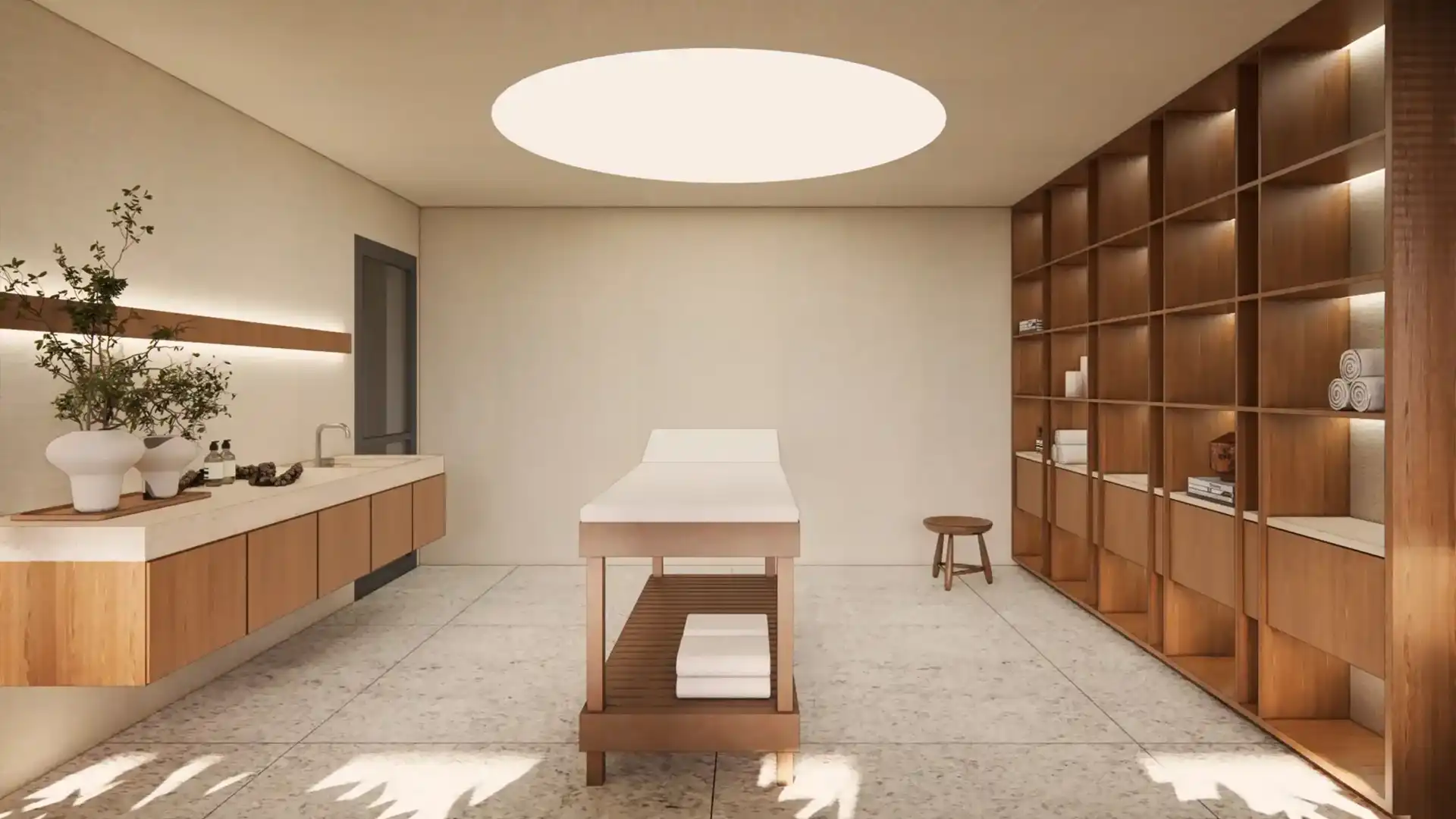Sala de massagem