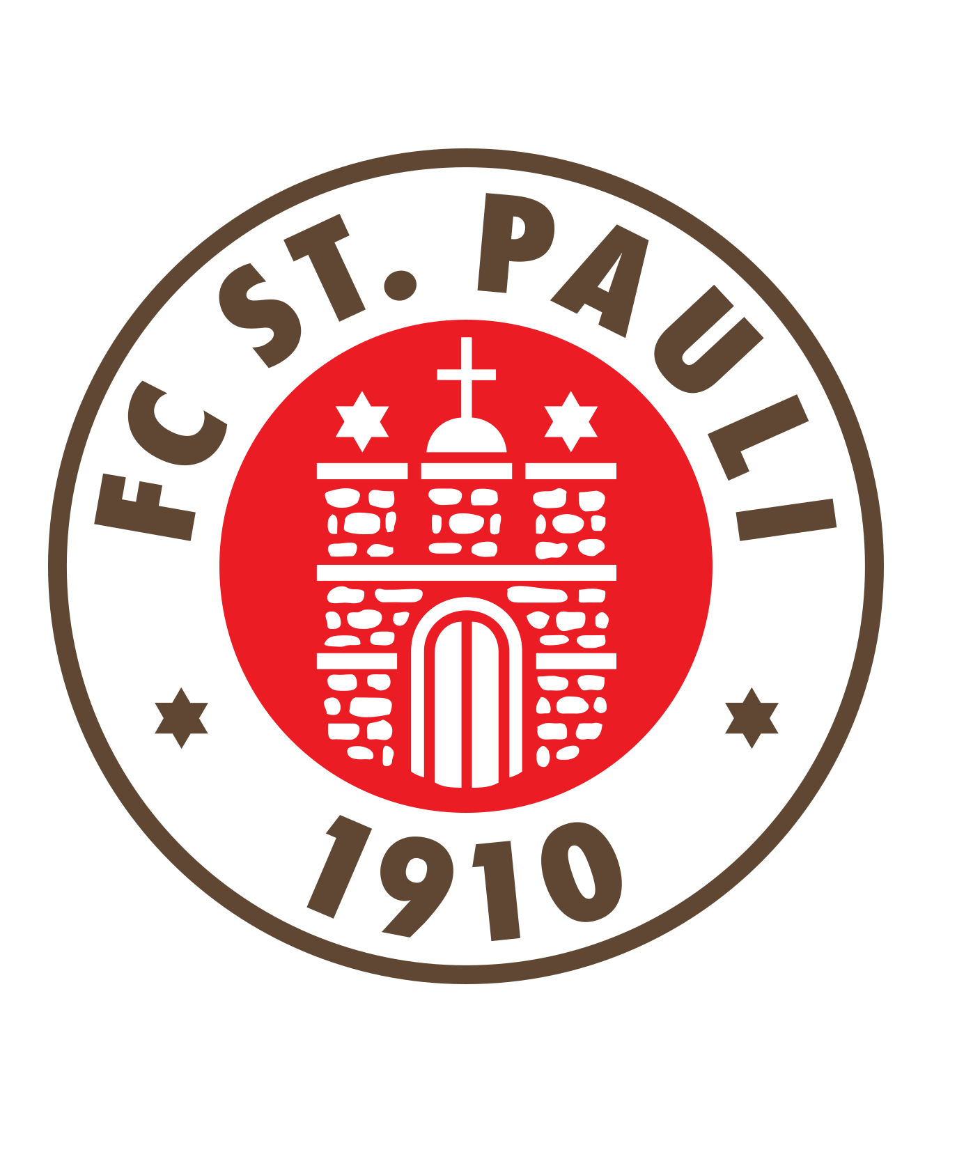 FC St.Pauli Unterstütze Blindenfußball Badge