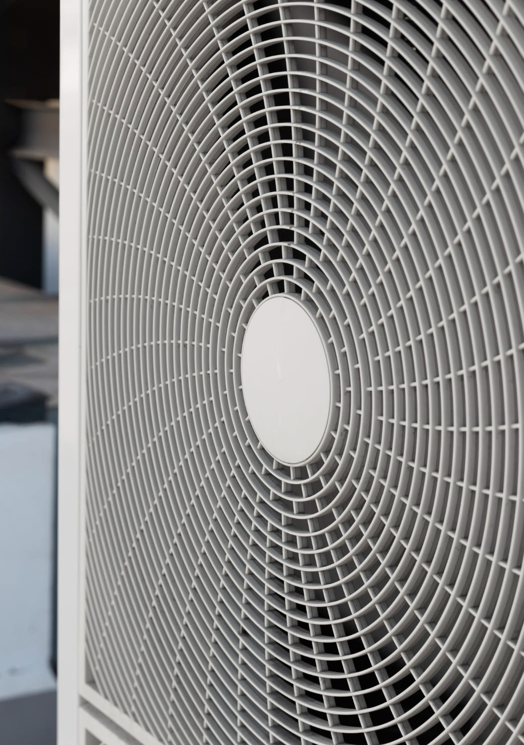 Gros plan sur un système de ventilation