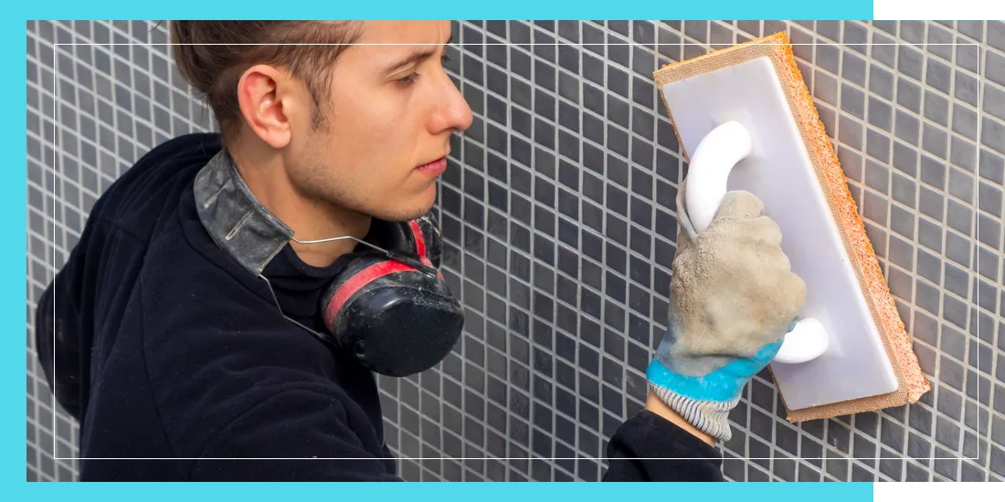 Step 4: Remove Excess Grout Carefully