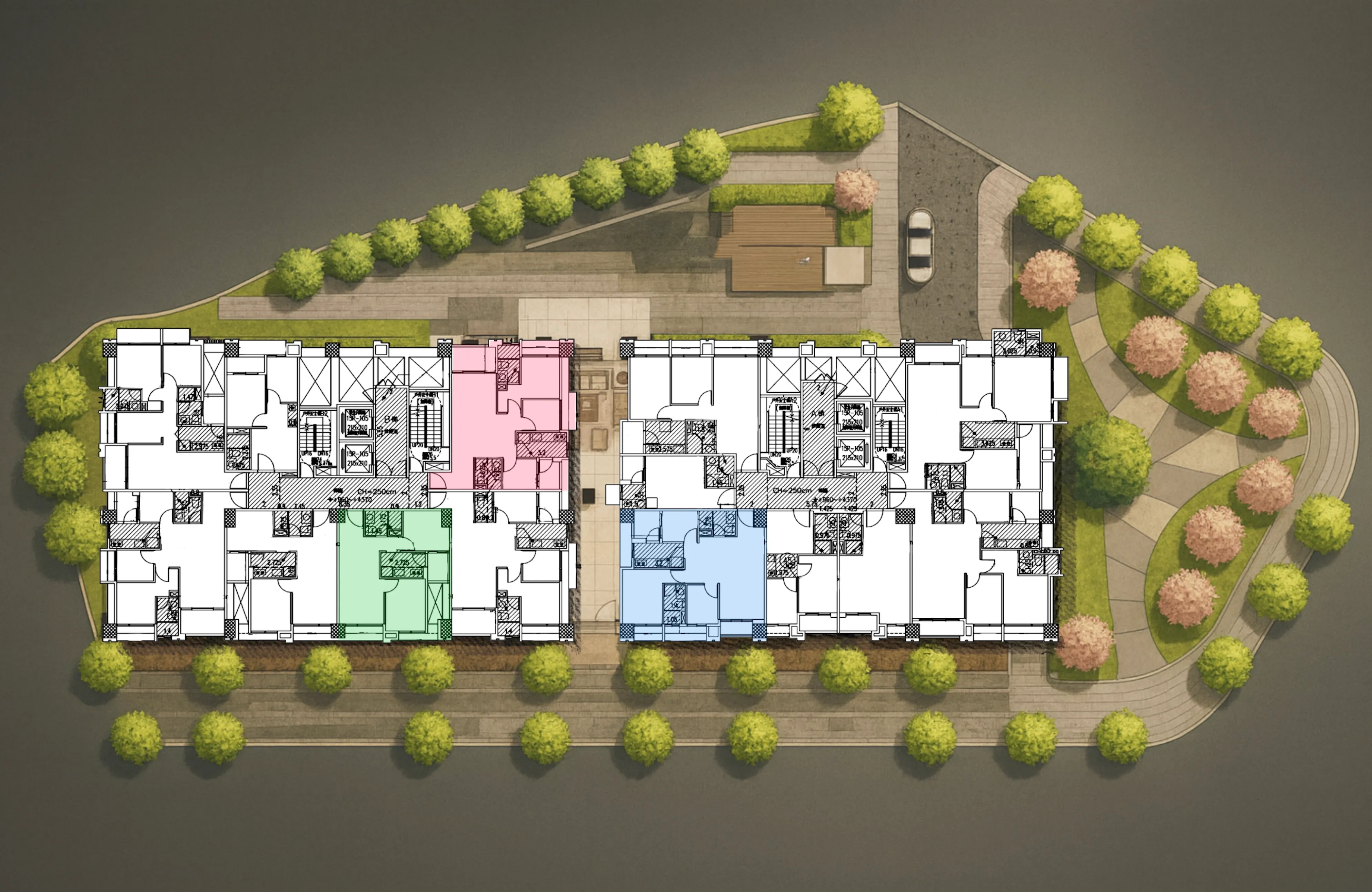 立天下社區平面圖