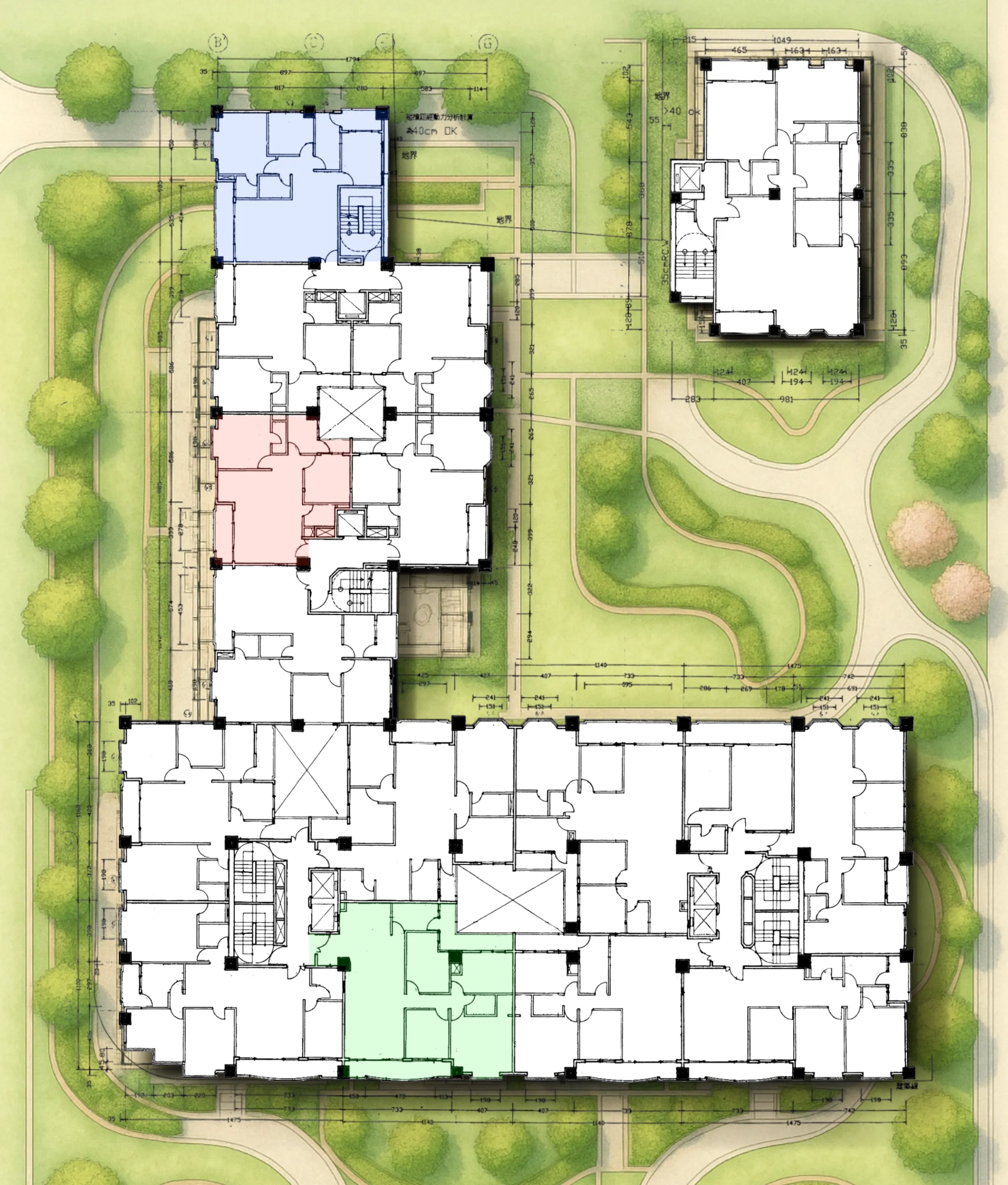 狀元吉第社區平面