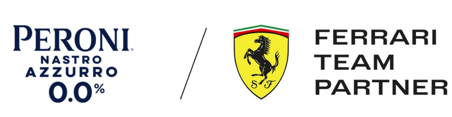 peroni nastro azzurro ferrari partnership
