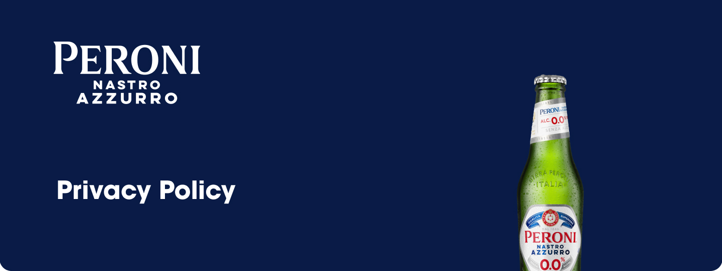 privacy policy peroni nastro azzurro