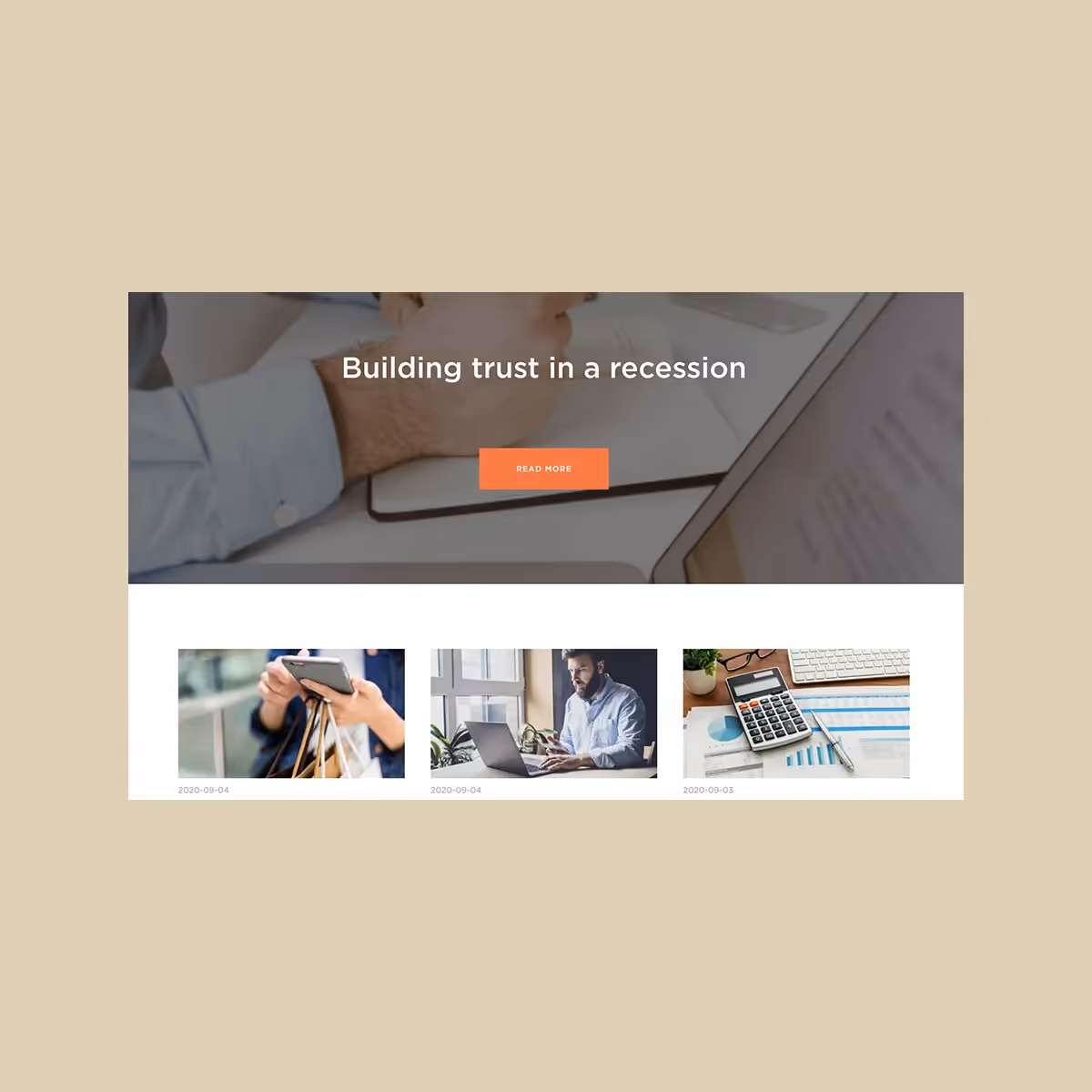 A weakly branded blog