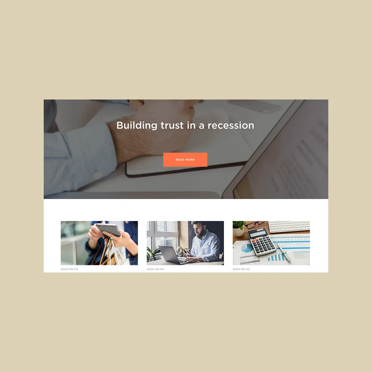 A weakly branded blog