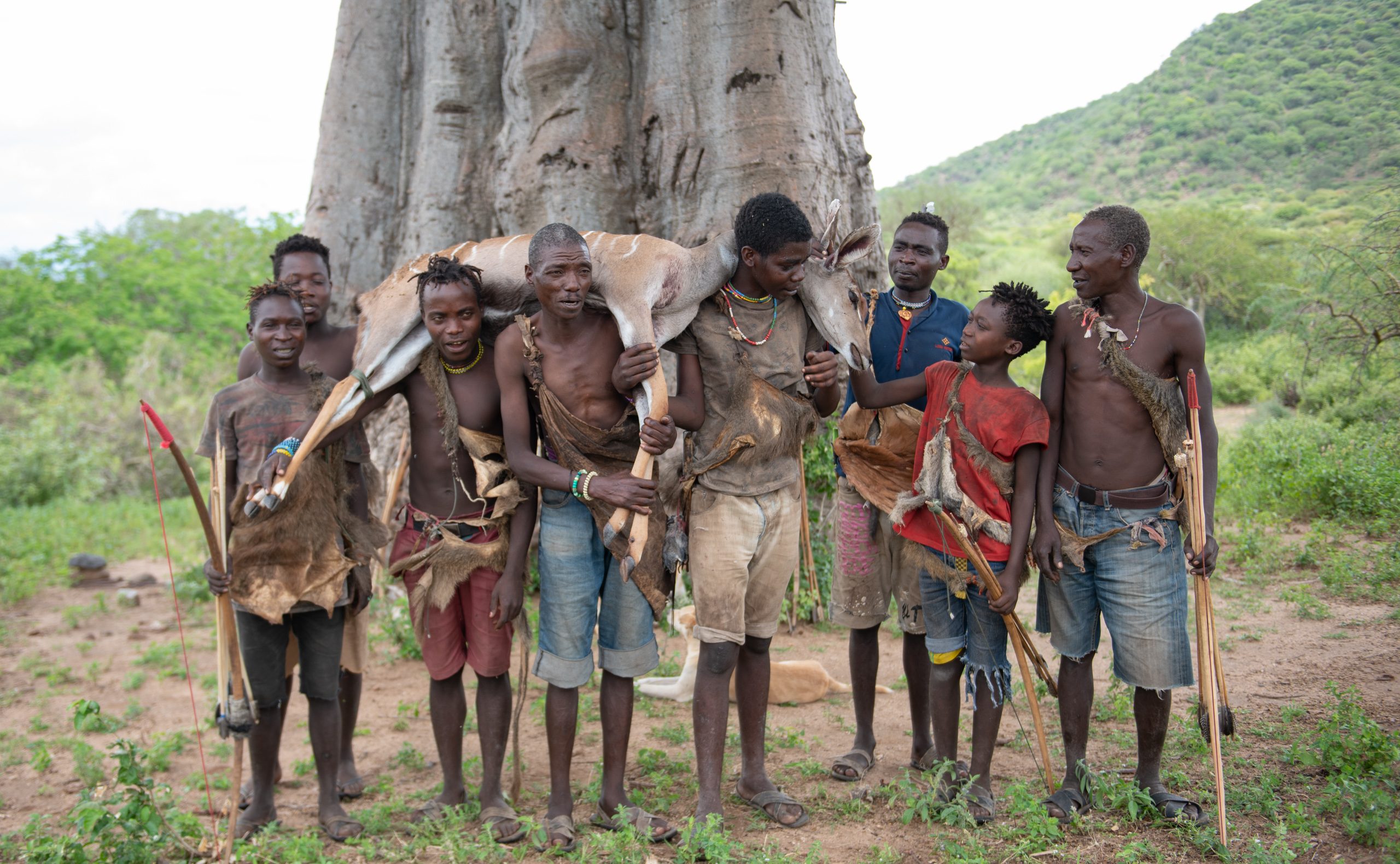 The hunter-gatherer community fighting to protect its way of life in Tanzania