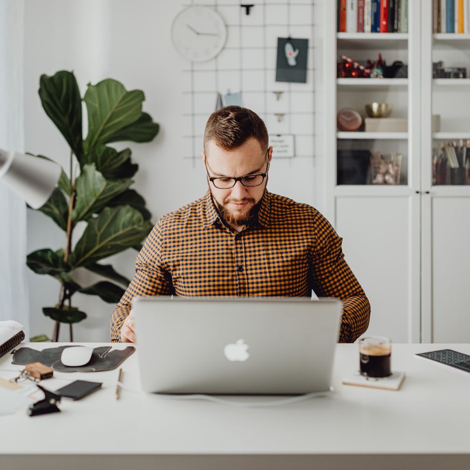 guy at computer