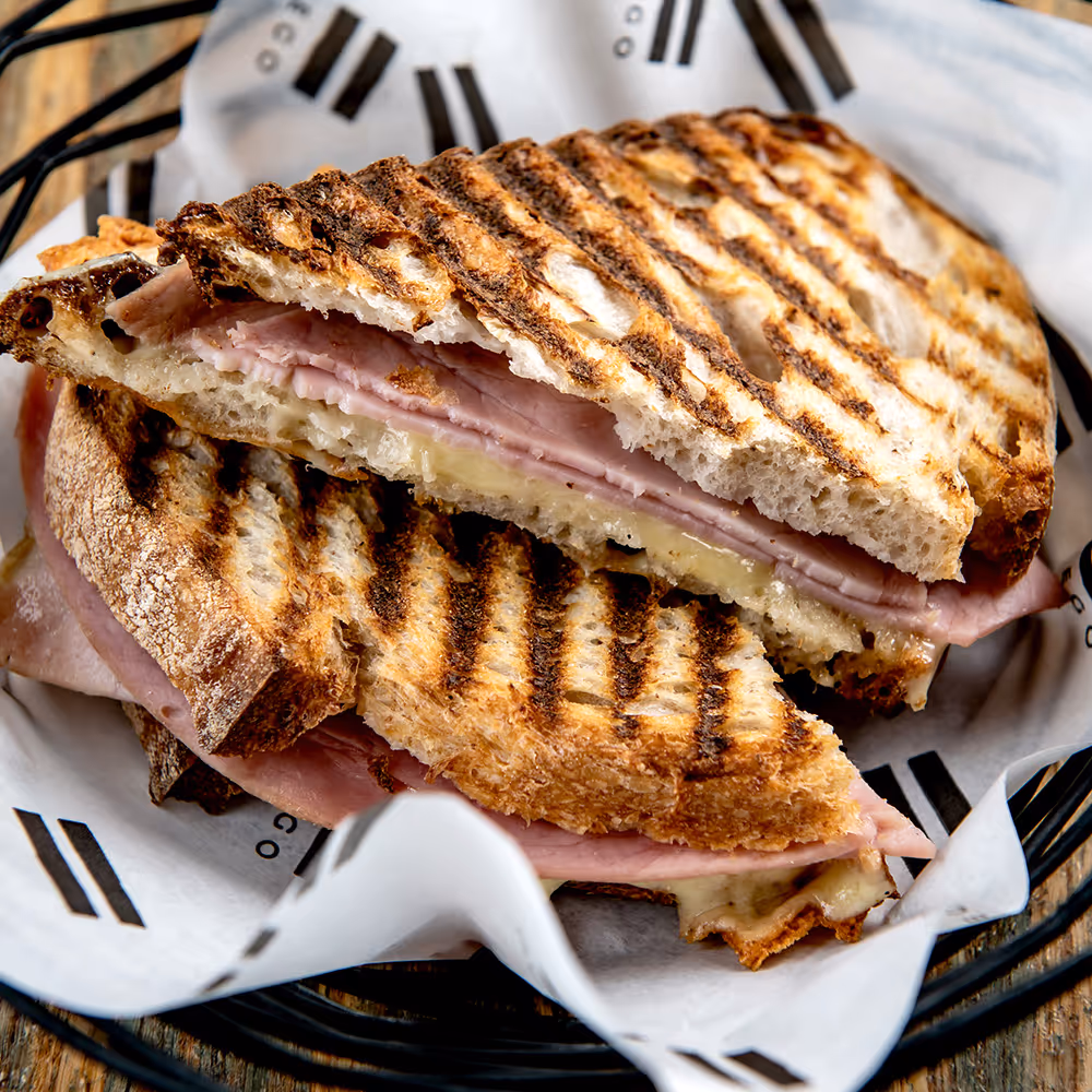 Fego Cafe Kids Ham & Cheese Toastie with sourdough, cheddar & ham
