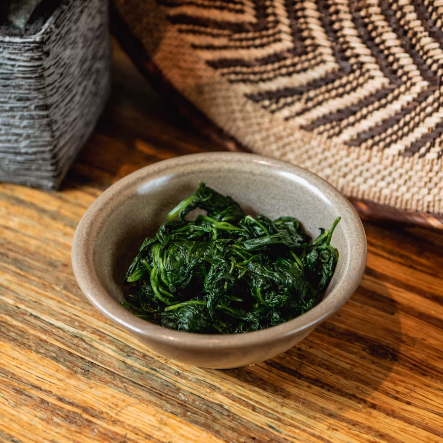 Fego Cafe spinach side