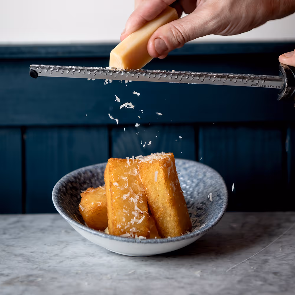 Fego Cafe House Hashbrowns with truffle & parmesan